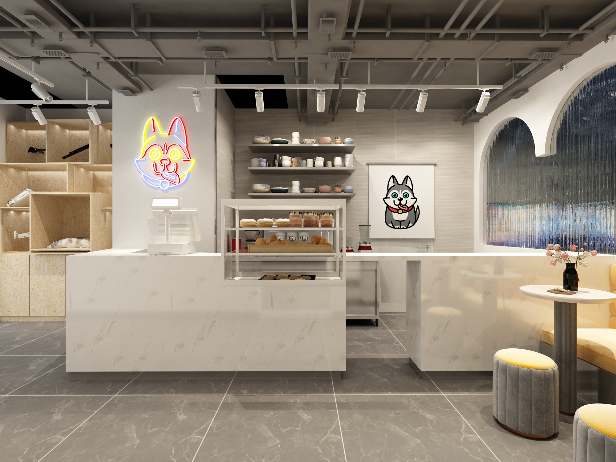 大悅城二哈體驗(yàn)館